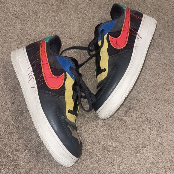 Nike Air Force 1 Low BHM Black History Month 2020 CT5534-001 Size 10 - Picture 2 of 8